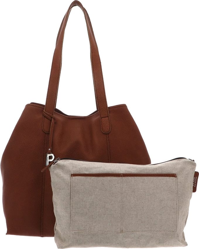 PICARD Schoudertas Wild West Shopper Cognac Bruine