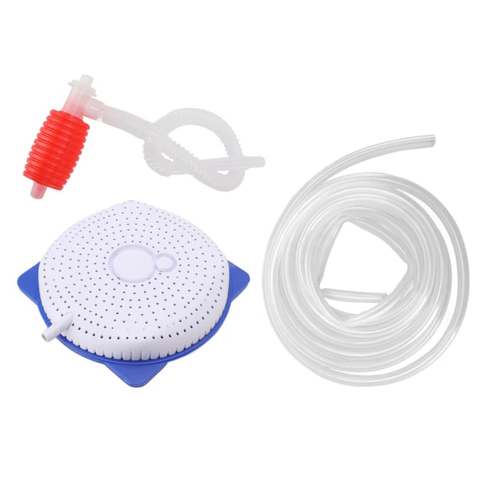 Zwembadafdekking Afvoer Draagbare Automatische Water Sifon Pomp voor Zwembadaccessoires white