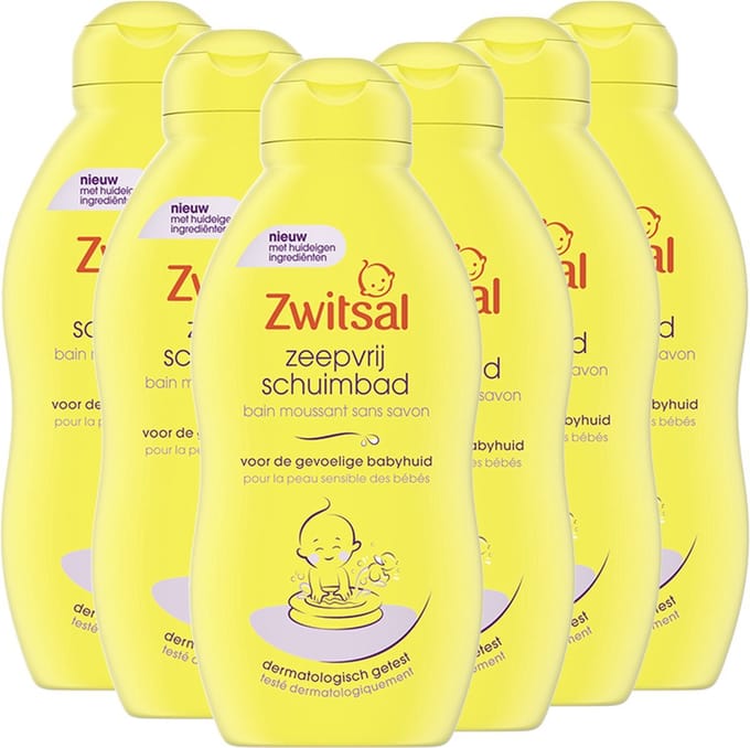 Zwitsal Schuimbad 200ml 6x