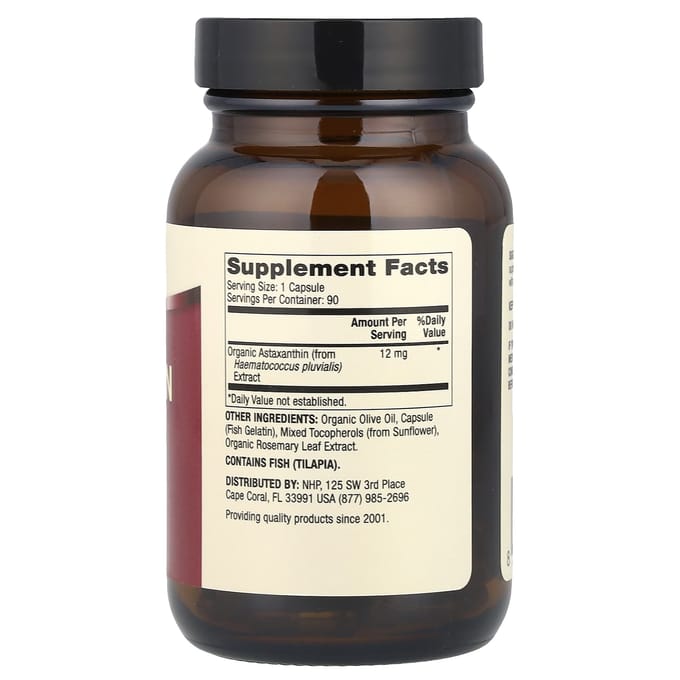 Dr. Mercola, Astaxanthine, 12 mg, 90 capsules