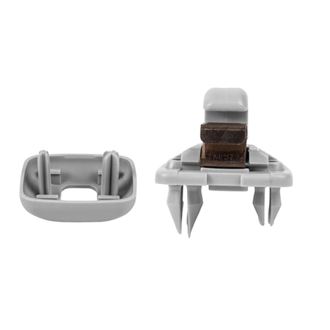 Auto Zonneklep Clip Haak Beugel Hanger vervanging voor A1 A3 A4 A5 Q3 Q5(8E0 857 562)A7 B6 grijs