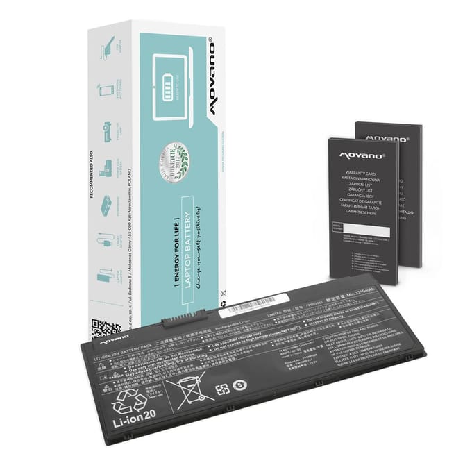 Movano Serie - Batterij voor Fujitsu LifeBook - 500 cycli - Li-Ion