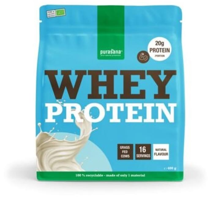 Purasana Whey Protein BIO Natuur 400 gr