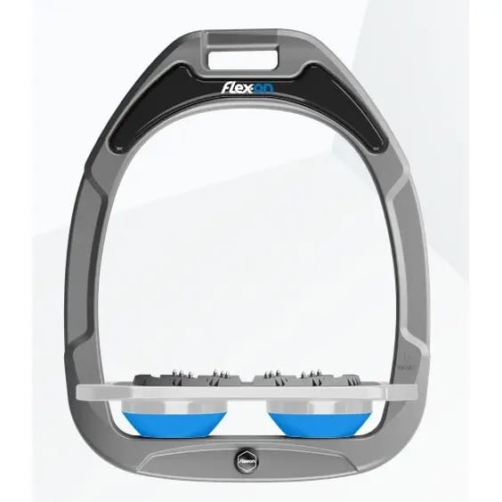 Platte Ultra Grip Aluminium/Grijs/Blauw steigerriemen Flex-On Green Composite