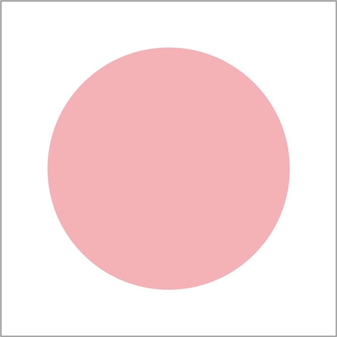 Etiketten Rond 35mm Roze