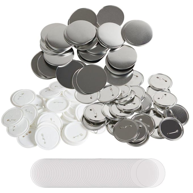 3  75mm Knop Badge Onderdelen Benodigdheden voor Knop Maker Machine 200 Sets