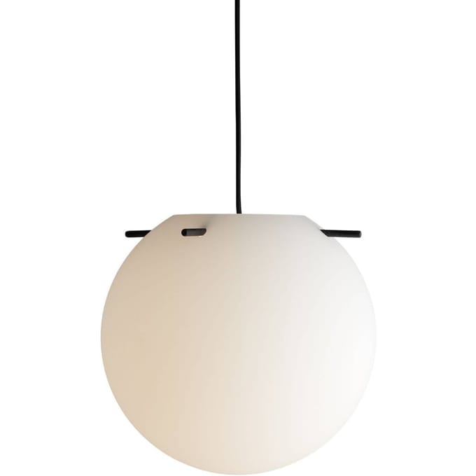 Frandsen Koi Hanglamp Ø32 Opaal Wit/ Zwart Stokken