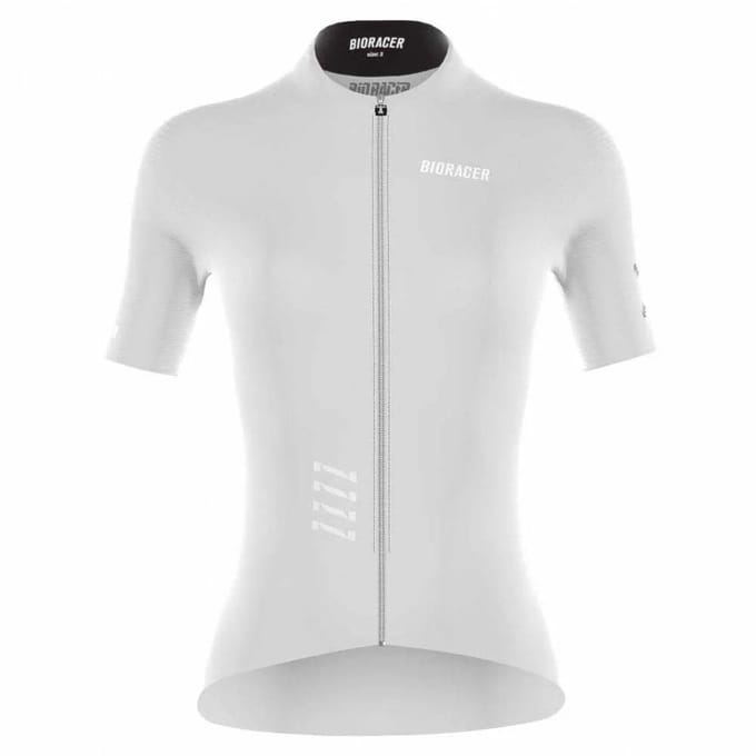 Bioracer Epic Korte Mouw Wielertrui Grijs M Vrouw