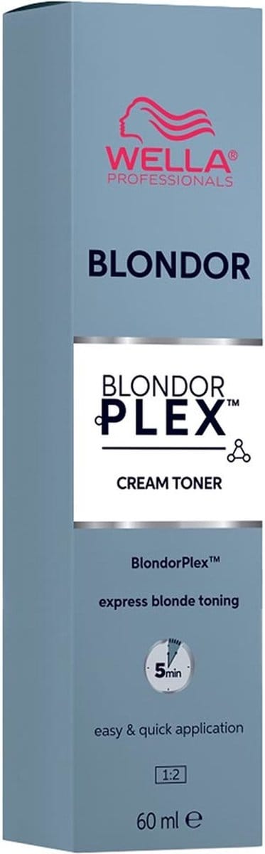 Wella BlondorPlex Cream Toner 81 Pale Silver 60ml
