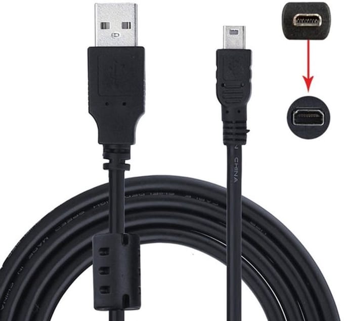 Dailygoody - Usb Kabel - Gegevensoverdracht - Opladen - Mini 8 Pin