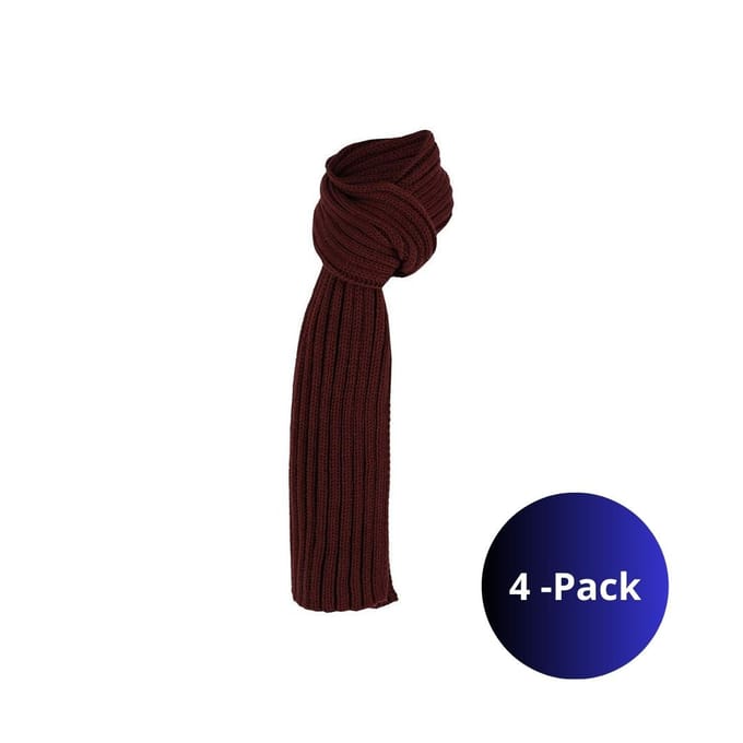Morethansocks - Grofgebreide sjaal heren - Fashion - 4-Pack - One size