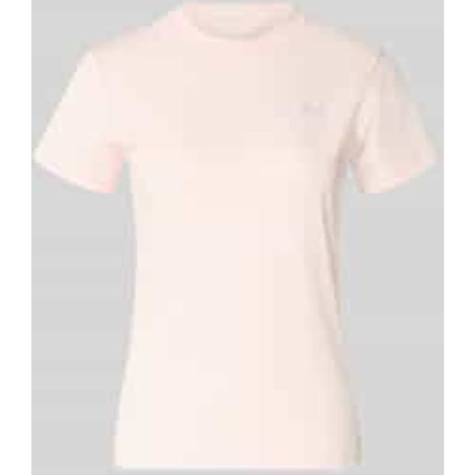 Slim Fit T-shirt van katoenmix