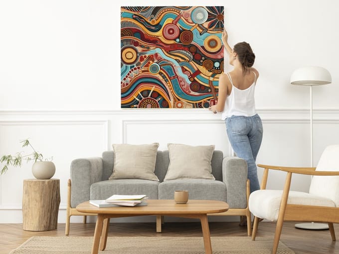 Kunstprint | Wanddecoratie | Dibond | 60 × 60 cm