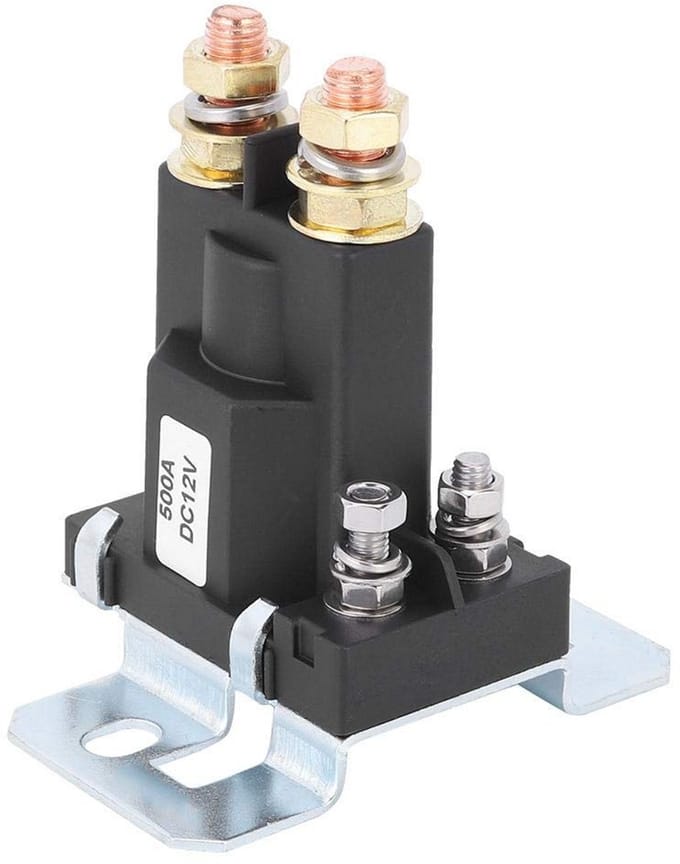 Startrelais 12V 500A voor Auto en Voertuig - Hoog Vermogen Accu-Isolator Schakelaar