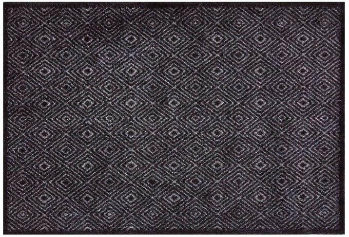 MD Entree - Deurmat - Schoonloopmat - Soft&Deco - Diamond Anthra - 50 x 70 cm