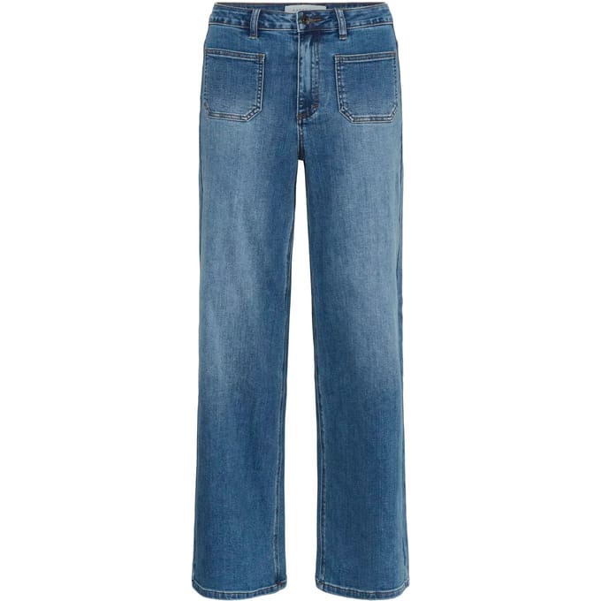 Wide leg jeans regular dames KAFFE KABrook