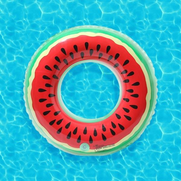Koło Dmuchane Do Pływania Plażowe Arbuz Kółko Dla Dzieci Na Basen 75 Cm