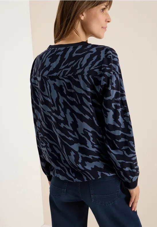Blouse met trekkoord