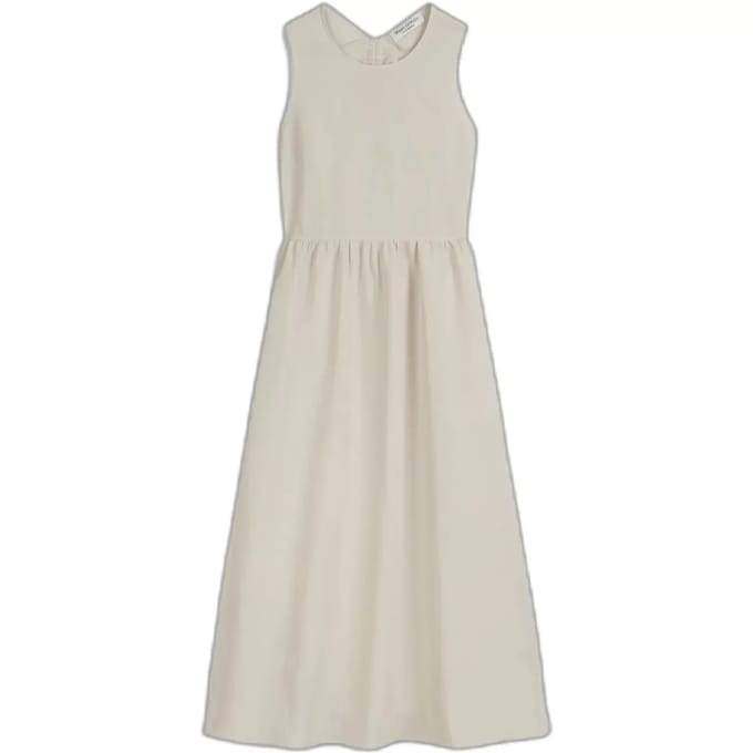marc o'polo - Jurk - Maat 38 - Vrouwen - 195 silky stone - Lyocell