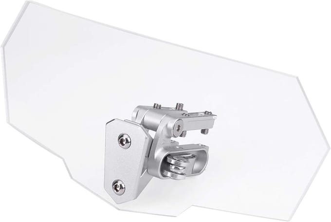 Verstelbare Winddeflector voor Motoren - Universele Voorruit