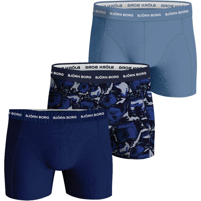 Björn Borg Cotton Stretch Boxershorts Heren (3-pack) - Maat M