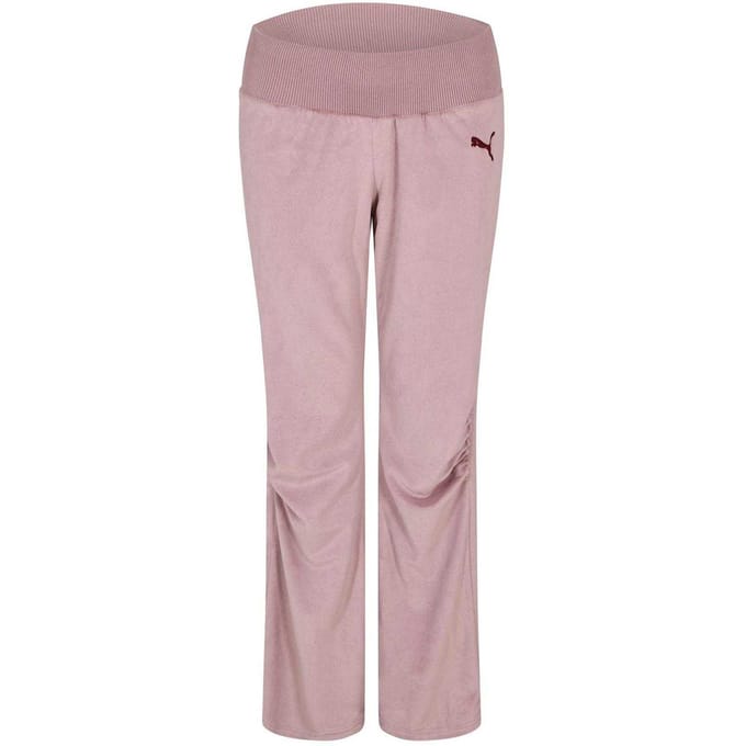Puma Dames/Dames Geborsteld Fleece Joggingbroek (Roze)