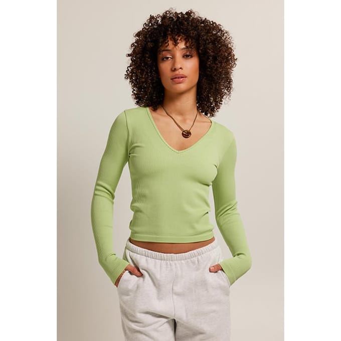 America Today Luca Lime Taglia: S | Maglie a manica lunga Outlet | Donna | Verde