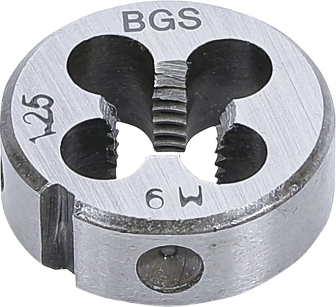 BGS Draadsnijplaat - M9 x 1,25 x 25 mm