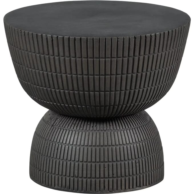 WOOOD Samson Bijzettafel - Fiber Clay - Coffee - 44x37x37