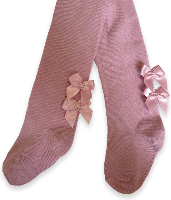 iN ControL - Satijnen Strikjes - ANTIQUE PINK - 62/68