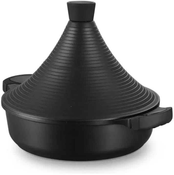 Ferveo Yasmina Tajine - 28cm - Zwart - Inductie
