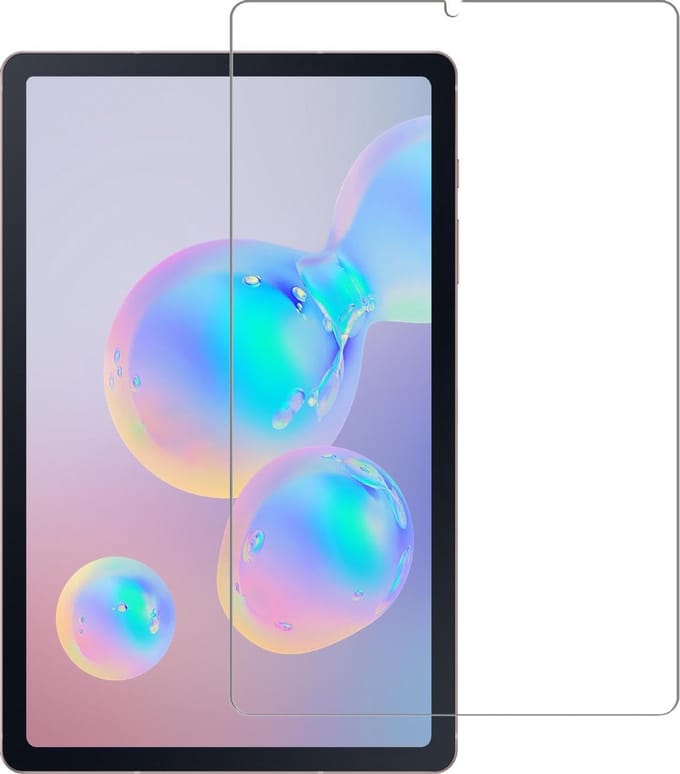 Screenprotector - Geschikt voor Samsung Galaxy Tab S6 Lite - Extra Sterk - Gehard Glas - Beschermglas - Tempered Glass - Screen Protector
