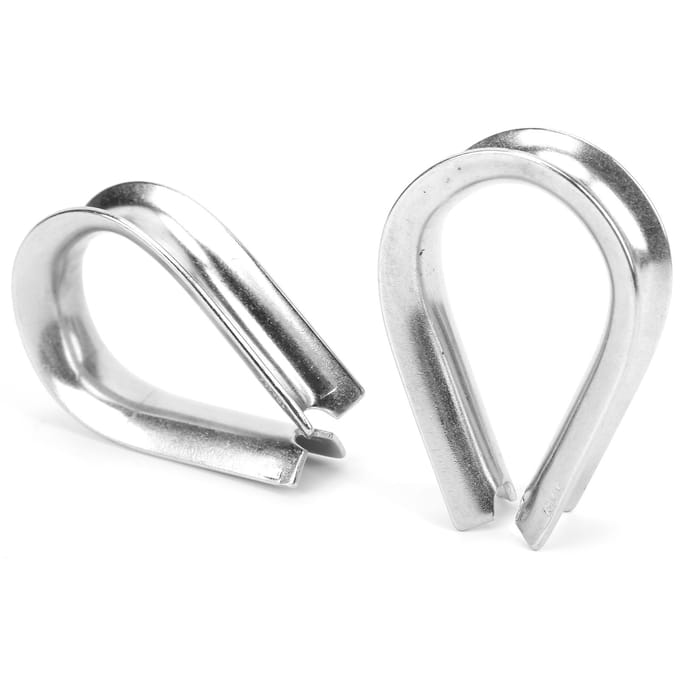 18MM RVS Marine Draadkabelklem Kabel Beschermring Vingerhoeden Klemmen
