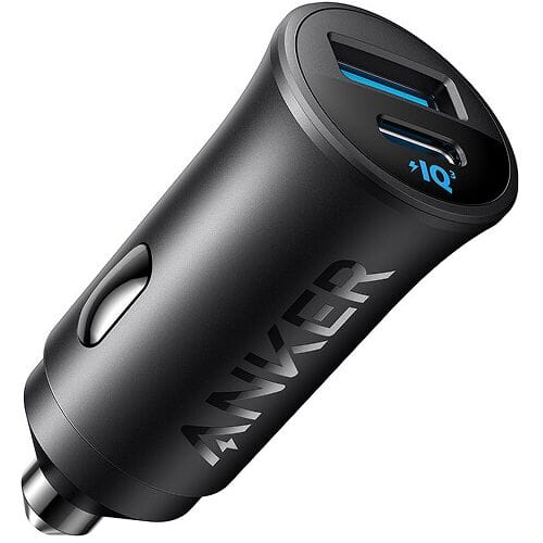 Anker autolader 30 W, 2 poorten