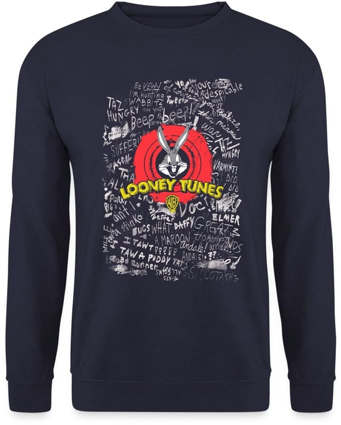 Looney Tunes Scribbles Sweater Heren