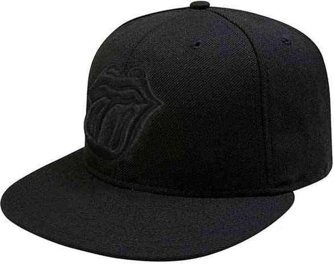 The Rolling Stones - Classic Tongue Snapback Pet - Zwart