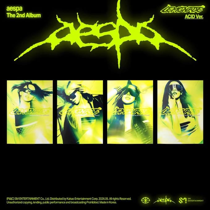 aespa - [LEMONADE] 2e Album ACID set