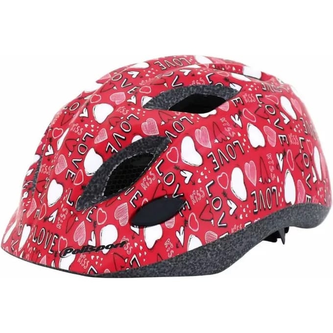 Polisport Junior helm Love (S=52/56) met LED
