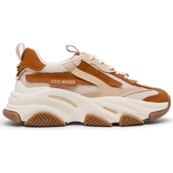 Steve Madden Possession-E Sneakers Laag - cognac - Maat 40