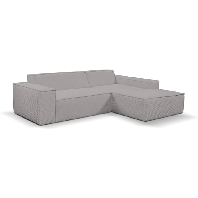 Hoekbank Firenze rechts ribstof | NADUVI Collection