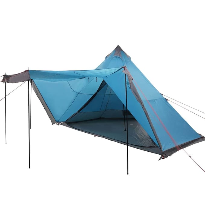 vidaXL - Tipitent - 8-persoons - waterdicht - blauw