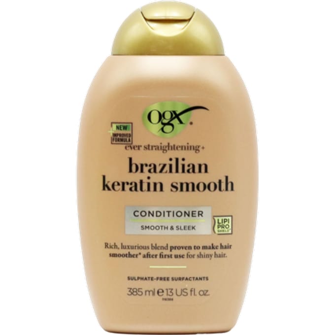 OGX Brazilian Keratin Smooth Conditioner – 385ml