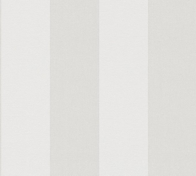 STREPEN BEHANG | Linnenstructuur - Creme Beige - A.S. Création Pure Elegance