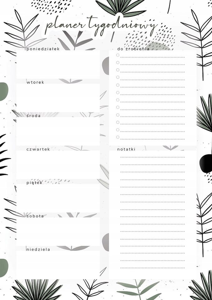 Wallvy - Magnetische Planner voor de Koelkast - 40x56cm - Weekplanner - Personaliseerbaar