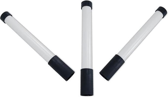 Markeer Paaltjes Zwart/Wit 3 stuks