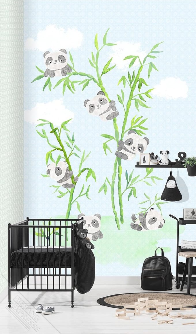 INGK Kinderbehang - Panda Love