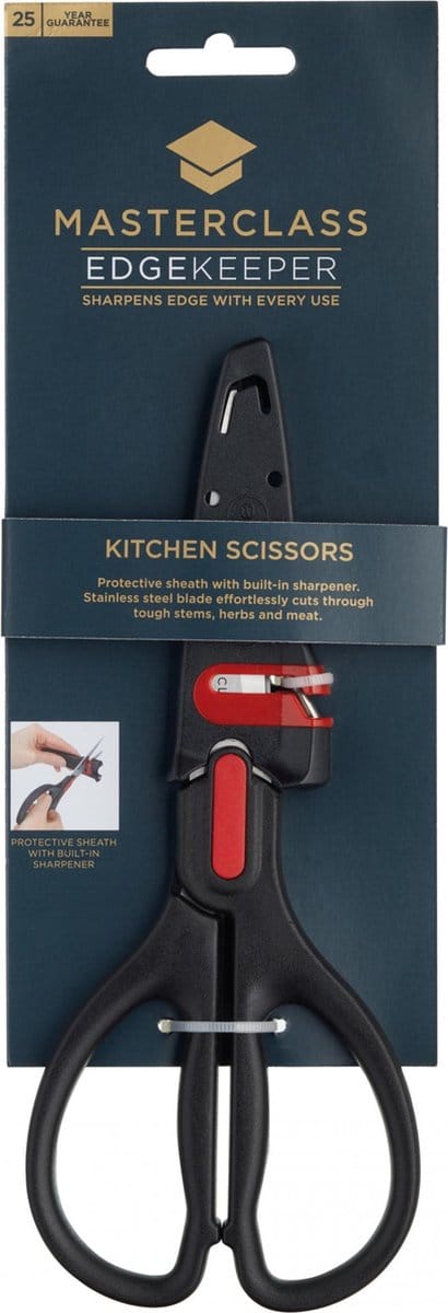 Kitchen Craft MasterClass Edgekeeper Zelfslijpende Multifunctionele Schaar - Essentieel in de Keuken