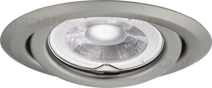 Kanlux ARGUS Inbouwspot Rond Chroom Geborsteld Kantelbaar