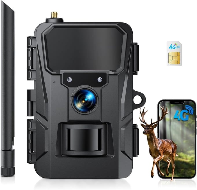 Wildcamera met Nachtzicht - Buitencamera - Waterdicht - Full HD - Buiten beeld