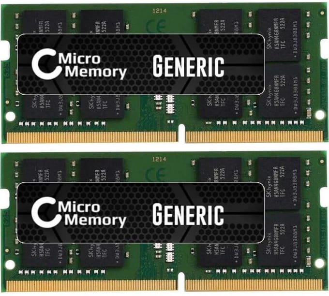CoreParts MMKN149-32GB geheugenmodule 2 x 16 GB DDR4